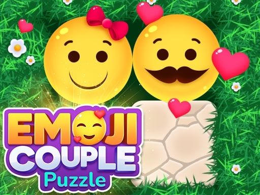 Emoji Couple Puzzle - browser game screenshot