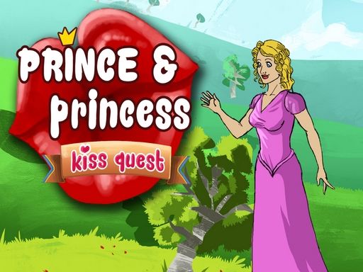Prince and Princess : Kiss Quest - browser game screenshot