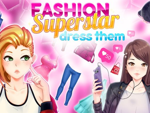 Fashion Superstar : Dress Them - browser game screenshot