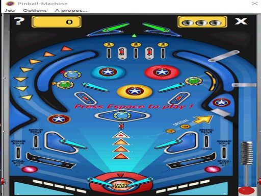 Pinball-Machine - browser game screenshot