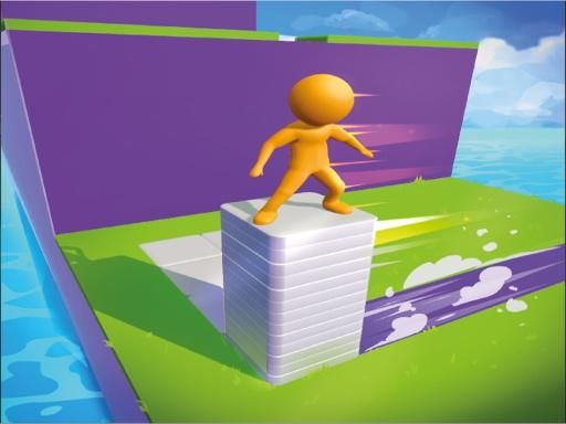 Stack Dash Fun Game Online - browser game screenshot