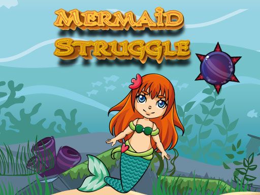 Mermaid Struggle - browser game screenshot