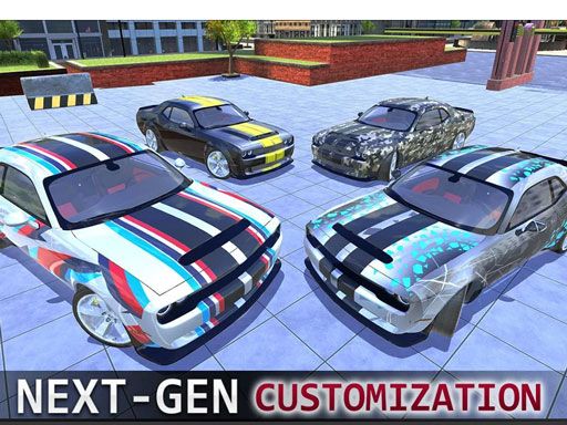 Modern City Car Driving Simulator - browser game screenshot