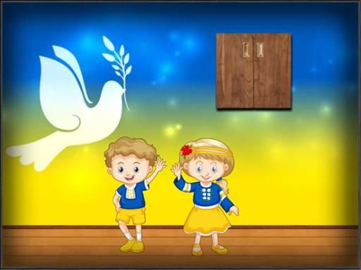 Amgel Peace Room Escape - browser game screenshot
