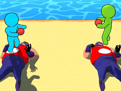 Dodge Ball Jump - browser game screenshot
