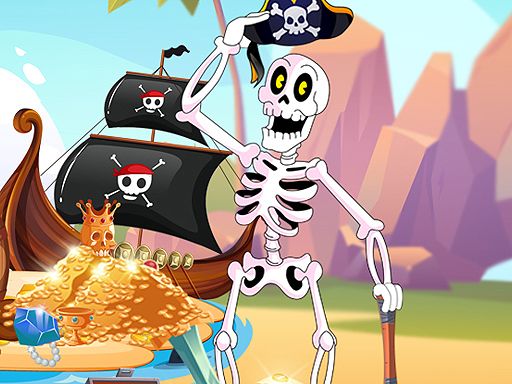 Cursed Pirate Rescue - browser game screenshot