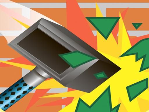 Smash Bottles 2021 - browser game screenshot