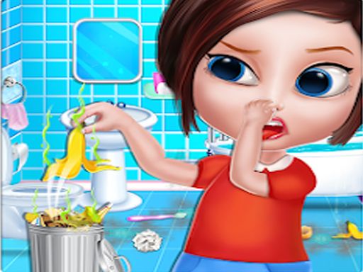 House Cleaning - Home Cleanup - browser game screenshot