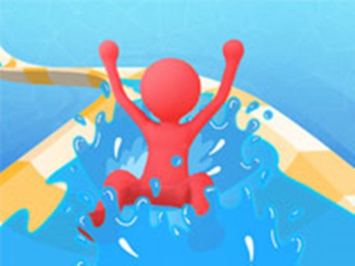 Waterpark Slide Race - browser game screenshot