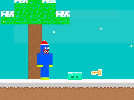 Noob Huggy Winter - browser game screenshot