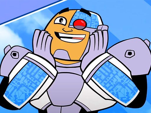 Cyborg Teen Titans  - browser game screenshot