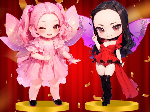 BlackPink Chibi Claw Machine - browser game screenshot