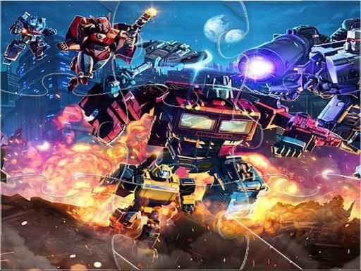 Battle Robot Jigsaw Puzzle Online - browser game screenshot