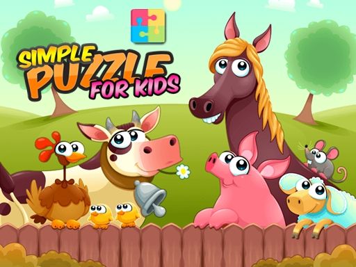 Simple Puzzle For Kids - browser game screenshot
