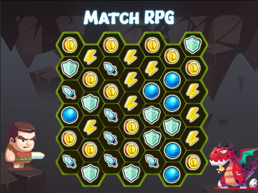 Match 3 RPG - browser game screenshot