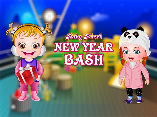 Baby Hazel New Year Bash - browser game screenshot