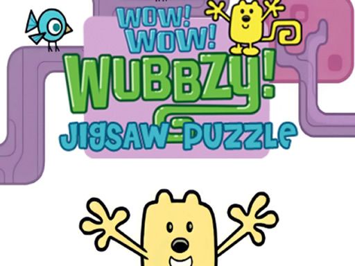 Wow Wow Wubbzy Jigsaw Puzzle - browser game screenshot