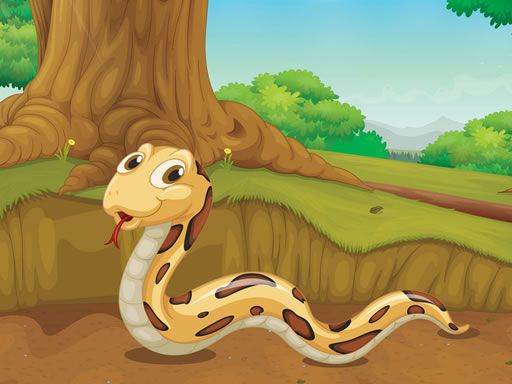 Scary Reptiles Coloring - browser game screenshot