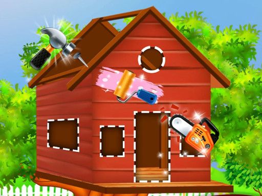 Baby Taylor Build A Treehouse - browser game screenshot