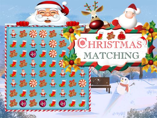 Christmas Matching - browser game screenshot