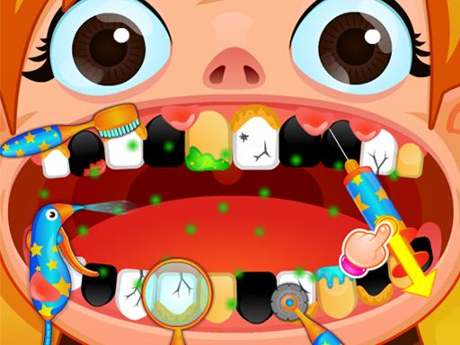 Zombie Dentist 2 - browser game screenshot