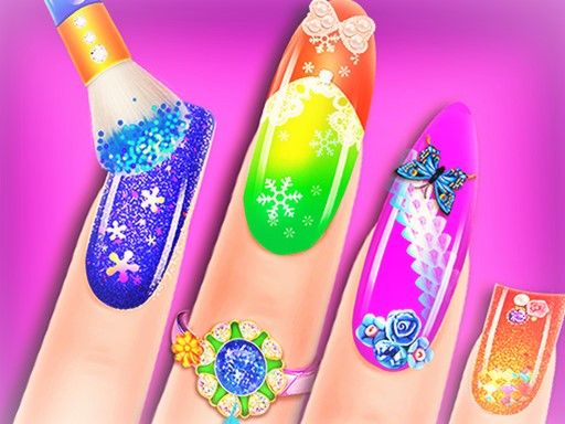 Baby Nail Salon - browser game screenshot