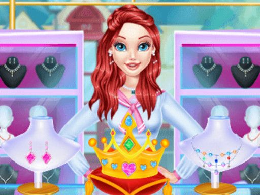Princess Jewelry Designer - browser game screenshot