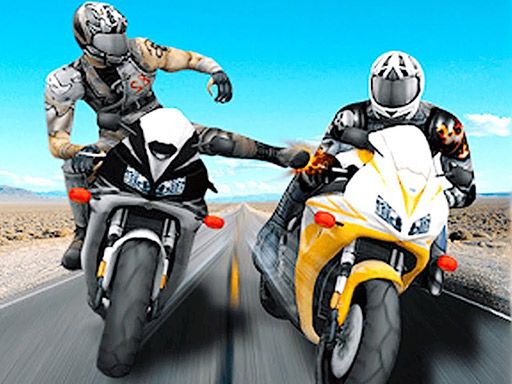 Motobike Attack Race Master - browser game screenshot