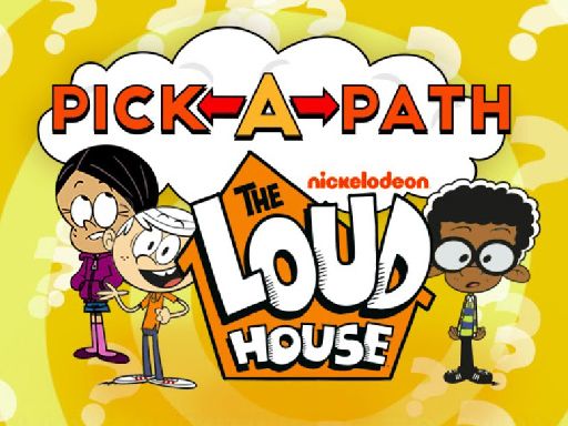Pick-a-Path The Loud House Pick-a-Path The Loud House - browser game screenshot