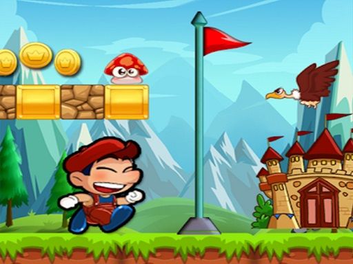Super Crazy World - browser game screenshot