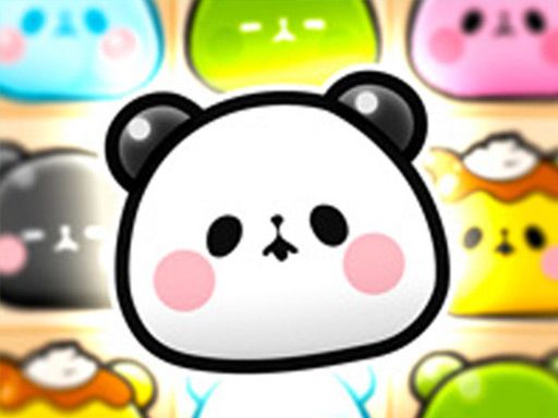 Little Panda Match 4 Little Panda Match 4 - browser game screenshot