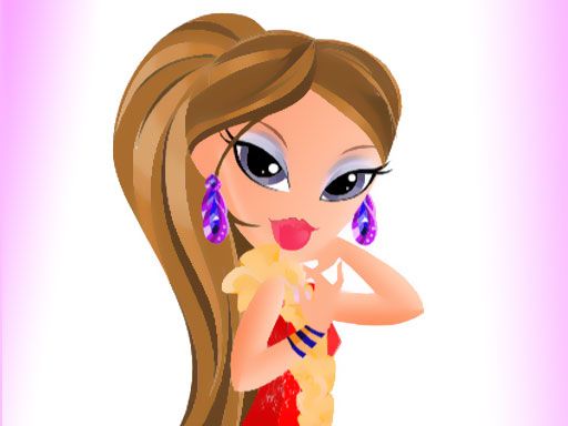 Sweet Bratz Dressup - browser game screenshot
