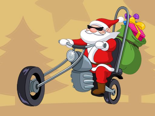 Santa Driver Coloring Book - browser game screenshot