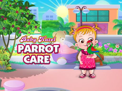 Baby Hazel Parrot Care - browser game screenshot