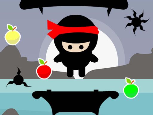 Ninja Jumper - browser game screenshot