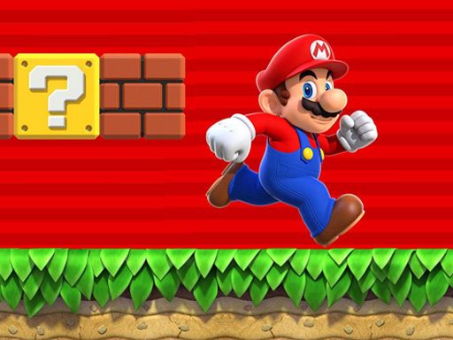 Mario Runner Mobile - browser game screenshot