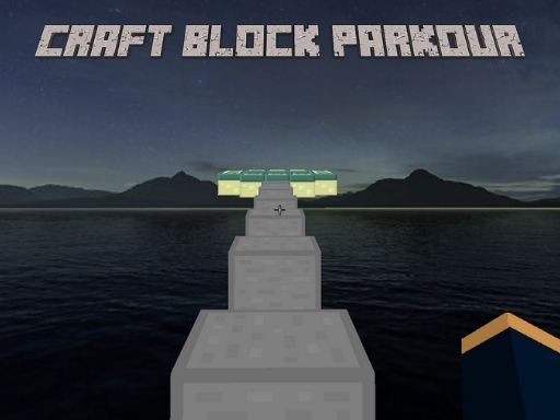 Craft Block Parkour - browser game screenshot