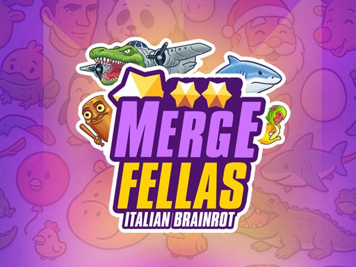 Merge Fellas Italian Brainrot - browser game screenshot