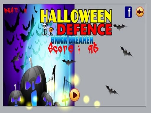 Halloween Defence2 - browser game screenshot