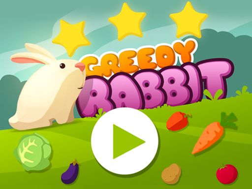 Greedy Rabbit Platformer  - browser game screenshot