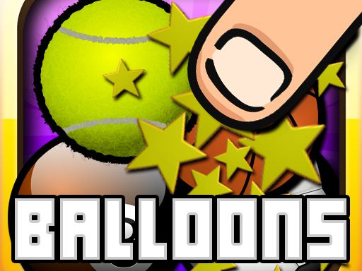 Balloons - browser game screenshot