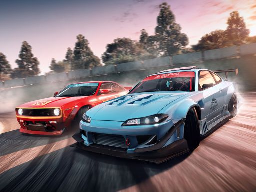GTR Drift Fever - browser game screenshot
