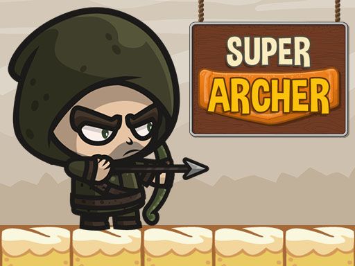 Super Archer Game - browser game screenshot