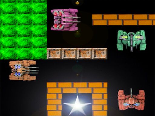 Tank Hero - browser game screenshot