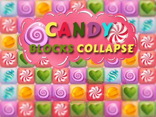 Candy Block Collapse - browser game screenshot
