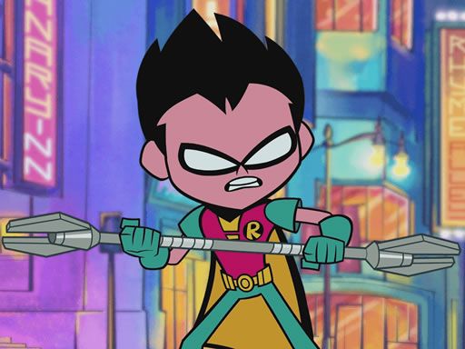 Teen Titans Hidden Numbers - browser game screenshot