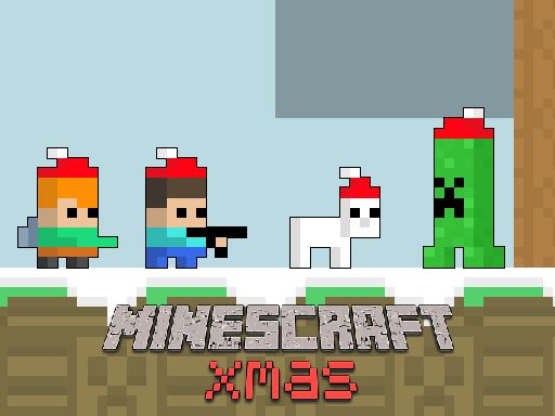 Minescrafter Xmas - browser game screenshot
