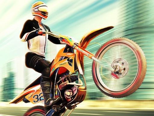 Offroad Real Stunts Bike Race: Bike Racing Game 3D - browser game screenshot