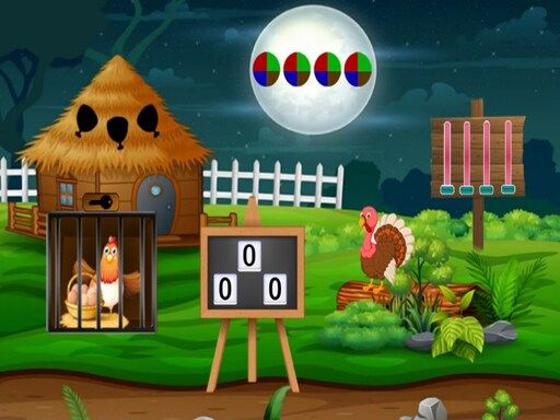 Rescue The Hen 2 - browser game screenshot