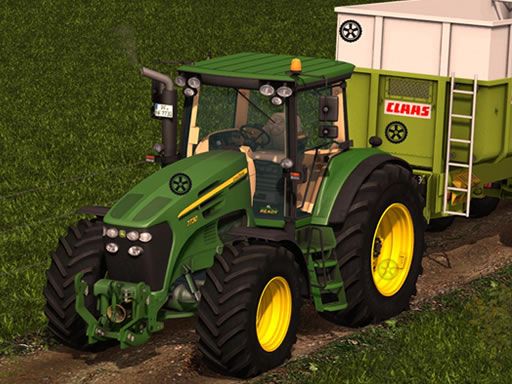 Tractors Hidden Tires - browser game screenshot